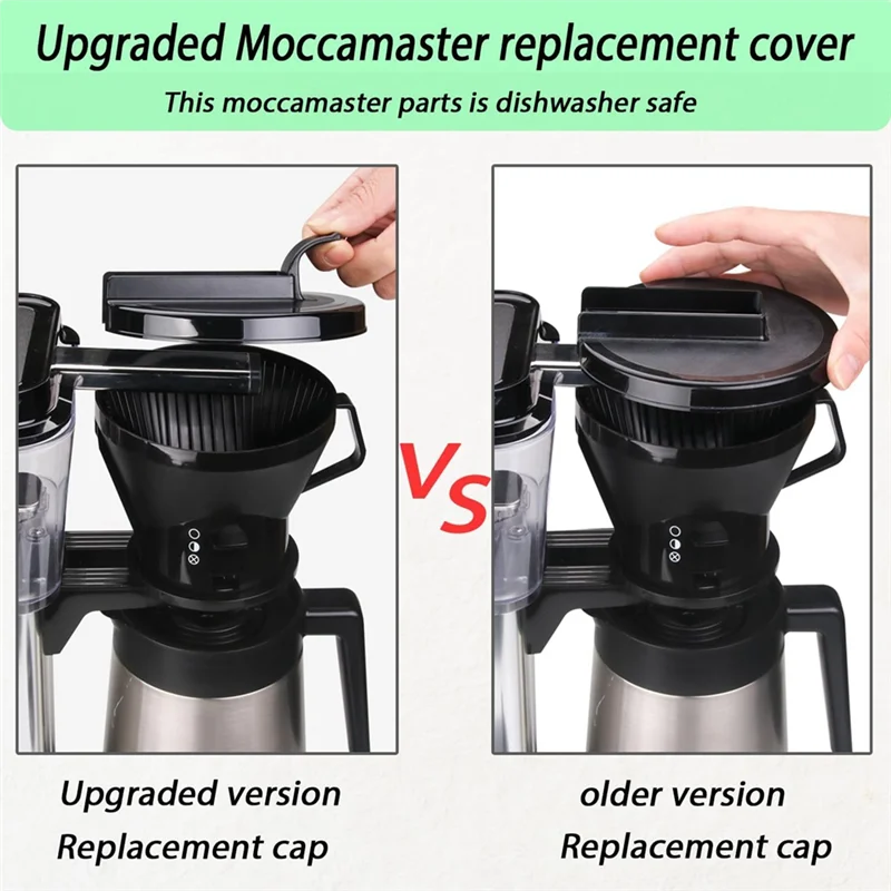 Tapa de cesta de preparación A50Q-13114, repuesto para cesta de preparación de cafetera Technivorm Moccamaster