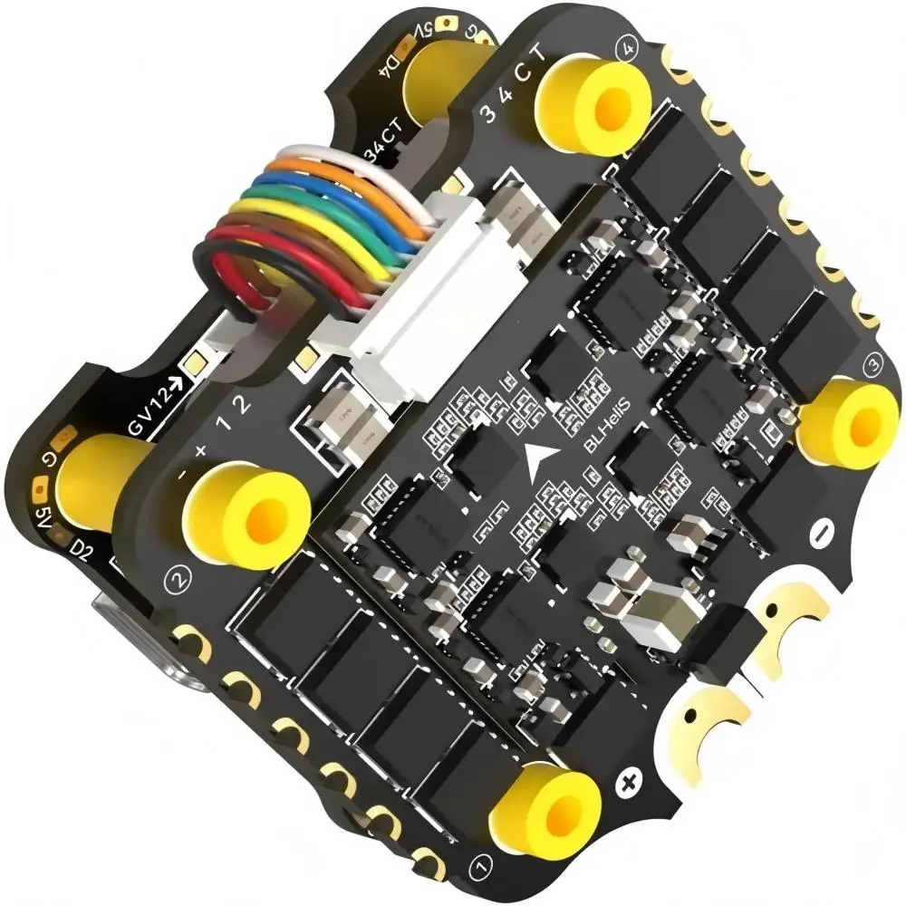 F405 V4 وحدة تحكم في الطيران المكدس BLS 60A 4-in-1 ESC 30x30mm متوافق مع INAV Betaflight Bluetooth 3-6S FPV Racing Drone #3
