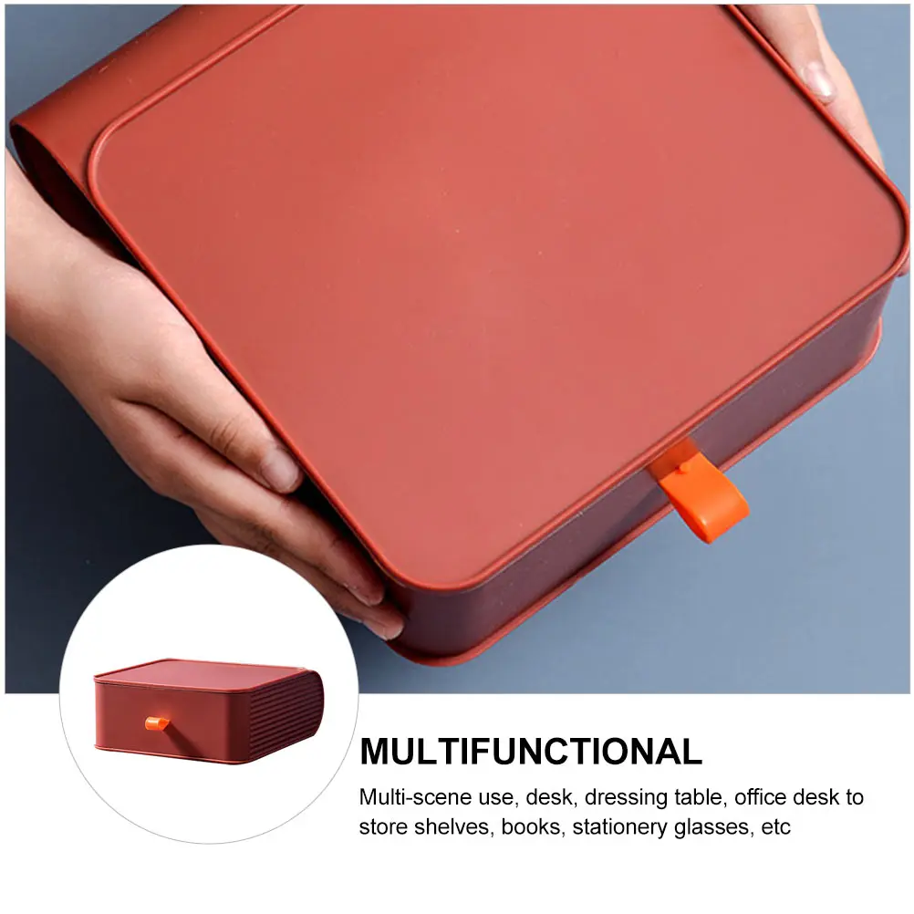 

Plastic PP Drawer Storage Box Desk ganizer Container Case Premium Smooth Colorful Multi Scene Use Strong Load Bearing