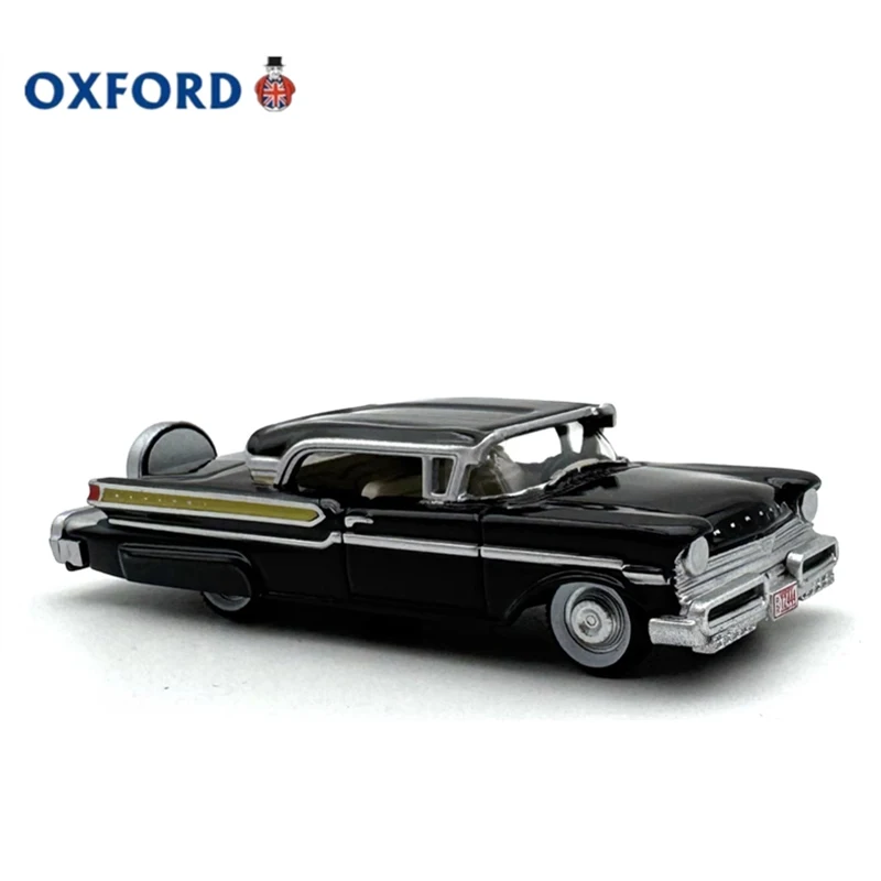 OXFORD Diecast 1:87 Scale Mercury Retro Coupe Alloy Car Model Finished Product Simulation Collection Gift Static Model