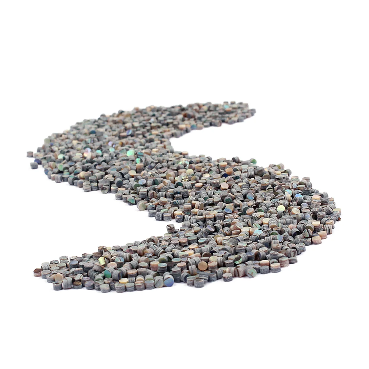 

100Pcs Shell Side Dots for Guitar Inlay Dot Position Marker 2Mm Premium Material Fretboard Side Markers for Electric Bass