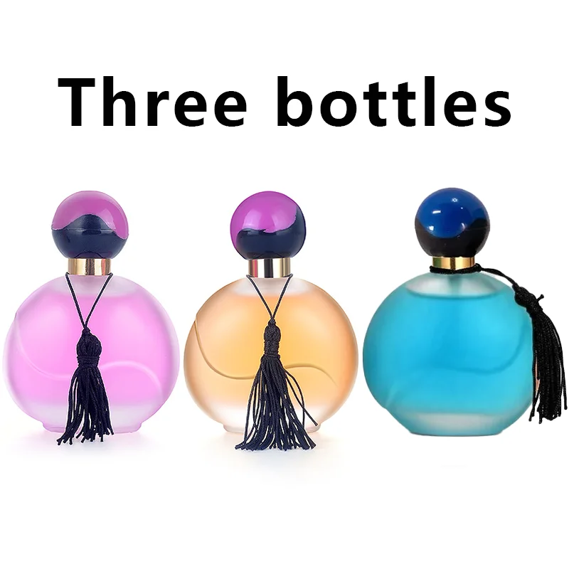 عبوة كومبو متعددة الزجاجات 50 مل عطر متين ورائحة الحمضيات الطازجة للسيدات عطر راقي يدوم طويلاً نكهة برتقال فاتح #5