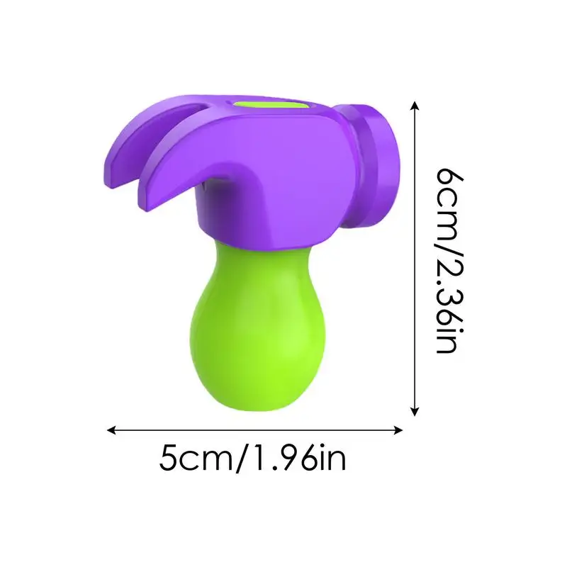 Gravity Hammer Toy Stress Relief Toy Hammer Gravity Sensory Push Toys Sensory Toys For Adults Teens Radish Toy Gifts Stress