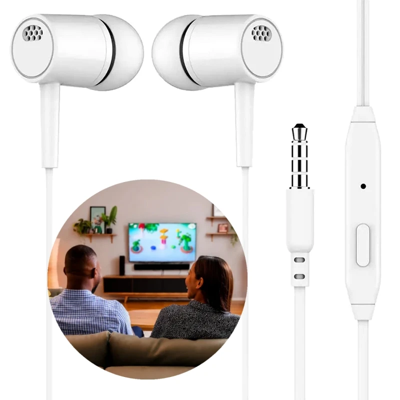 USB 20-контактная розетка с краем для проводных наушников ST с микрофоном-вкладышей, проводные беруши с тяжелыми басами, мобильная игра