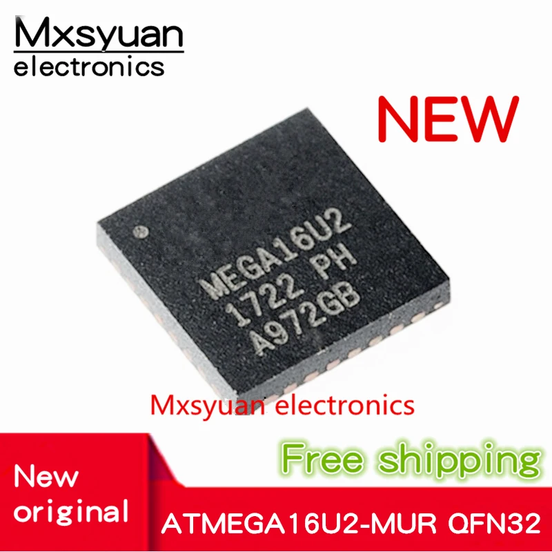 5pcs~20PCS/lot MEGA16U2 ATMEGA16U2-MU MEGA16U2-MU ATMEGA16U2 QFN-32 New original