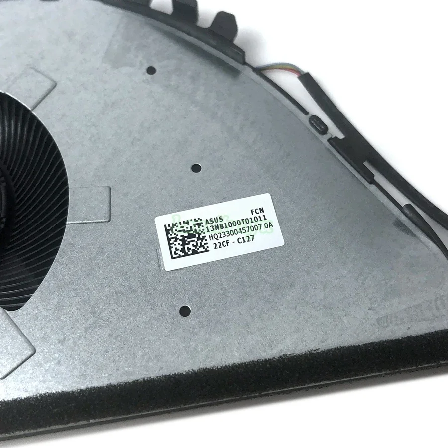 مروحة تبريد جديدة لوحدة المعالجة المركزية للكمبيوتر المحمول ASUS Vivobook 14 X1404 المبرد DFS5K12B05HB13 DC5V 0.5A