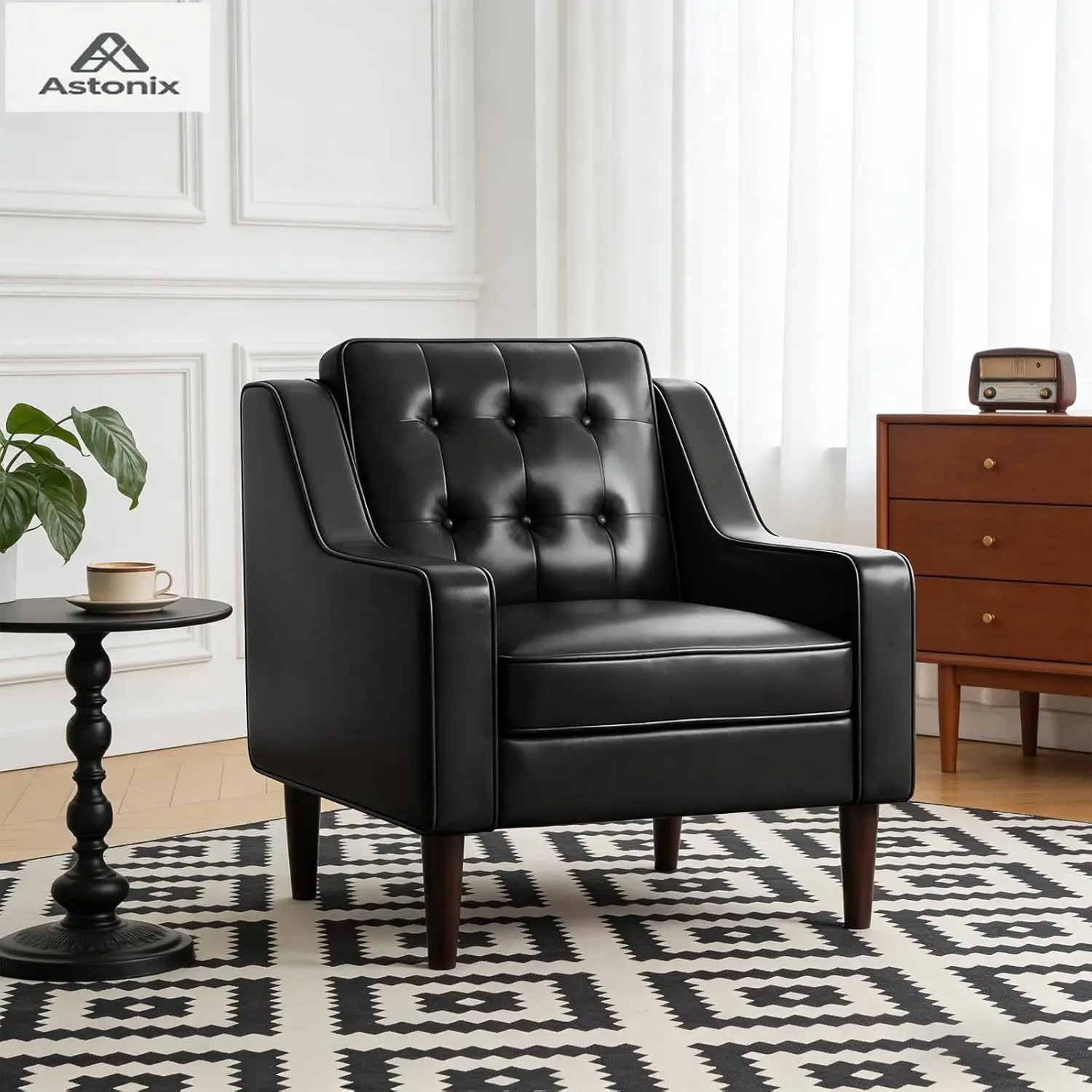 Pu Leather Accent C…