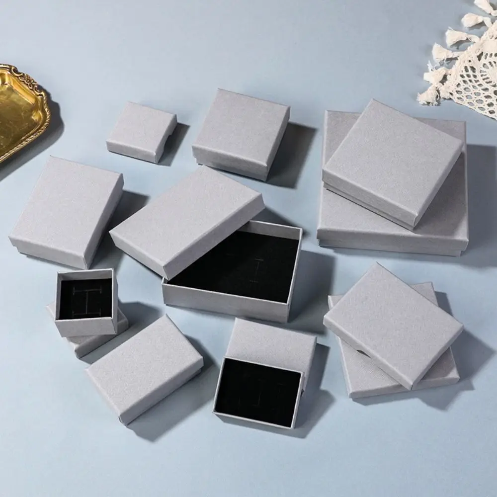 High Quality Paper Jewelry Box Wear-resisting Fall Prevention Watch Case Mini Durable Ring Box