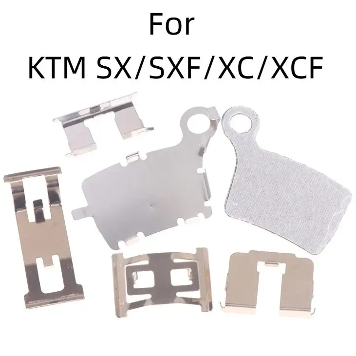 For KTM SX/SXF/XC/XCF - Brake Caliper Retaining Spring Clip Set, Front/Rear, 54813018000