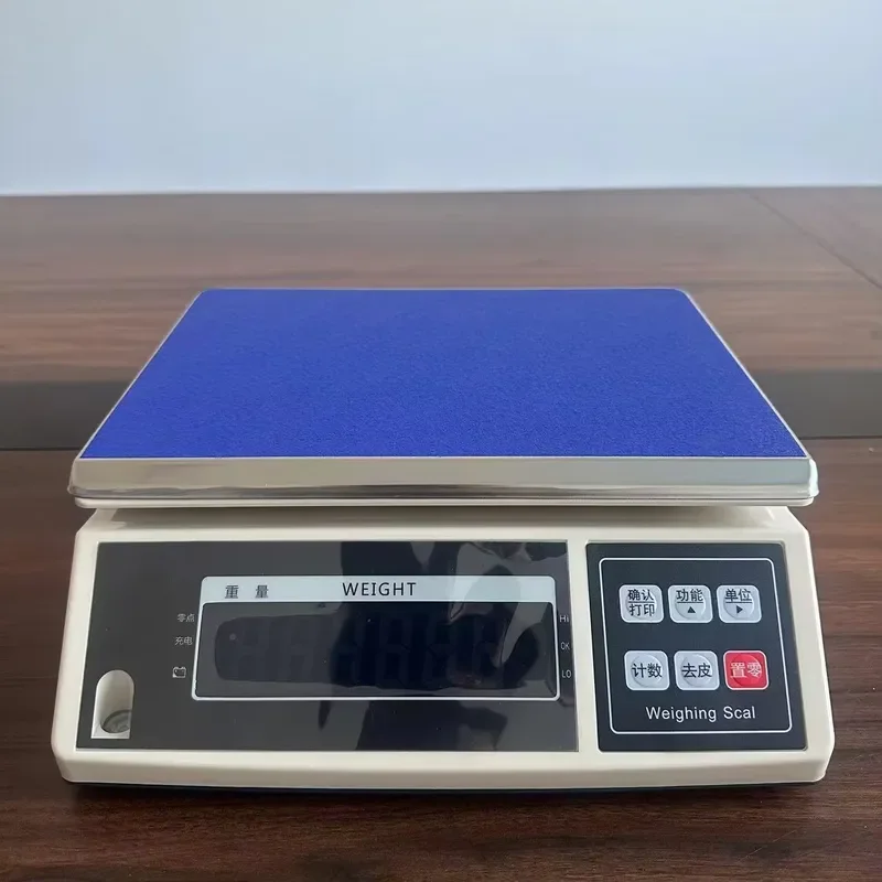 Digital Kitchen Scale Electronic Food Weight Measuring Tool for Cooking Baking Household Precision Balance with LCD Display