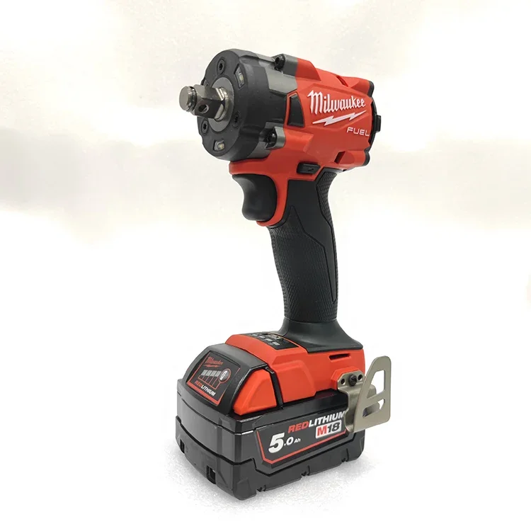 Electric Rechargeable Brushless Impact Wrench Cordless 1/2 Socket Wrench Power Tool