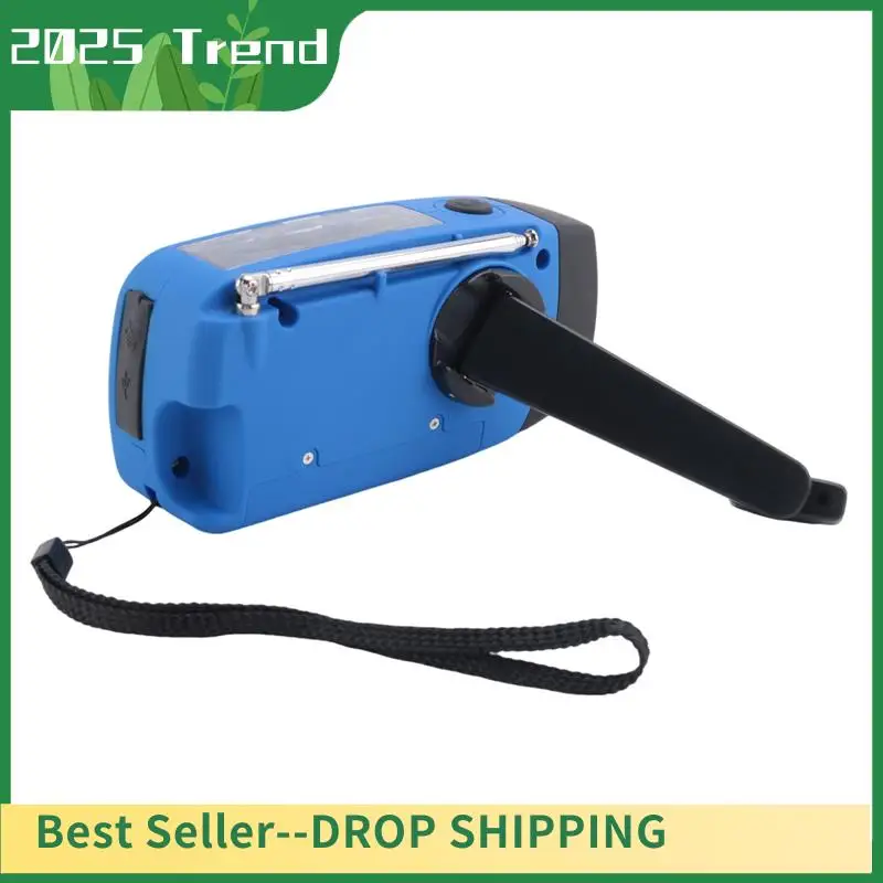 

Solar Hand Crank Radio 2000Mah AM/FM/NOAA Weather Radio With LED Flashlight USB Charger Emergency Radio For Camping Easy Install