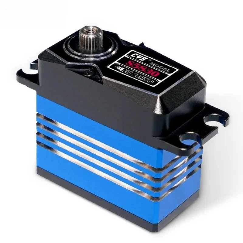 

CYS BLS5830 32 кг сервопривод с металлической шестерней, высокое напряжение, высокий крутящий момент, 0,054 с, бесщеточный цифровой сервопривод для радиоуправляемых автомобилей, самолетов