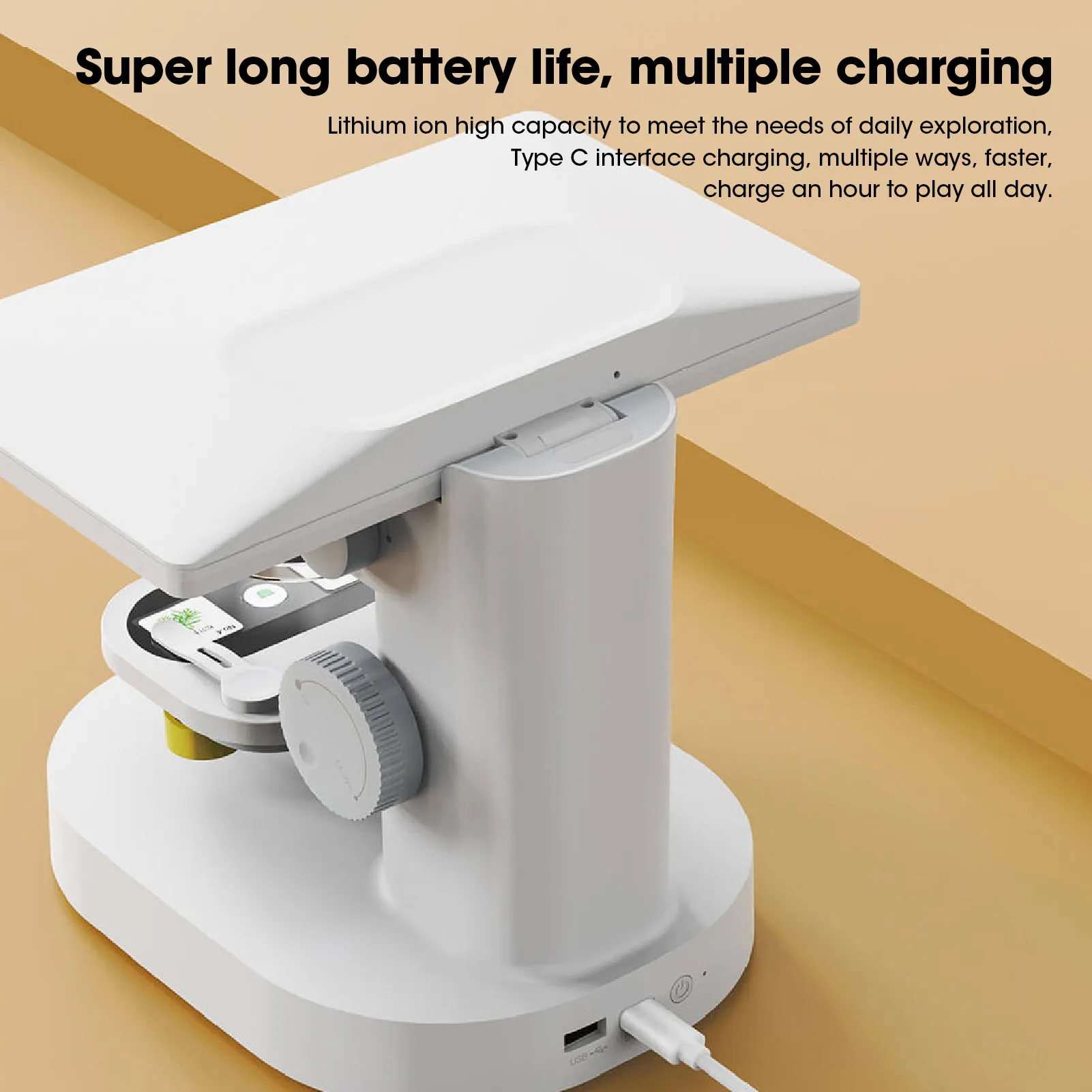 Magnifier Digital Microscope Digital Microscope Smart HD 9 Inch Display 1080P Biological Digital Microscope for Laboratory