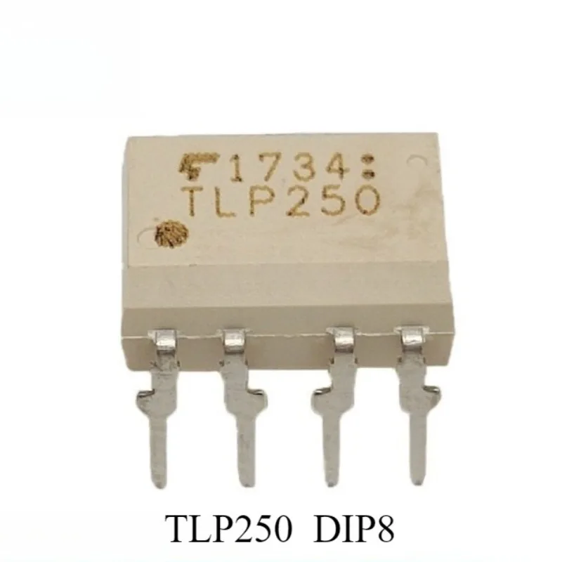 

【10pcs Lot】TLP250 Original New Dip-8 Logic Output Optocoupler | Direct Plug-in | TLP250(F) High-Speed Isolation Module