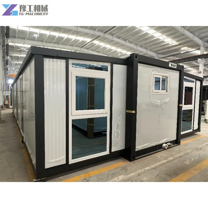 Prefab Container House Tiny Home 20ft 40ft Expandable Modular Folding Tiny Homes Container Customizable Mobile Container House