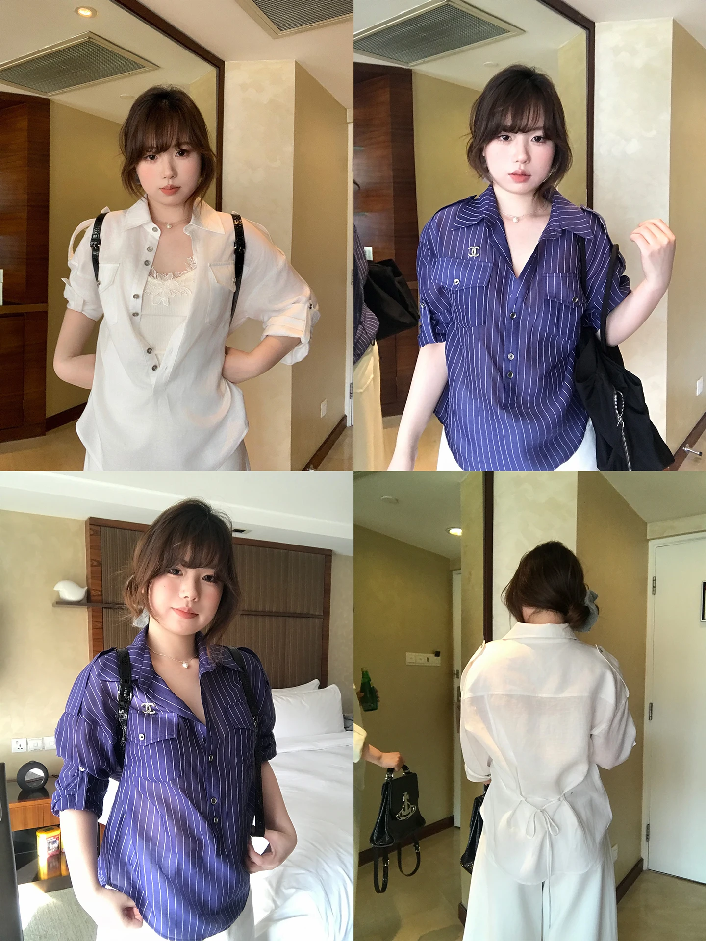 

Женская модная рубашка-поло с длинным рукавом и отложным воротником, свободного кроя, дышащая, с защитой от солнца, коллекция Весна 2026