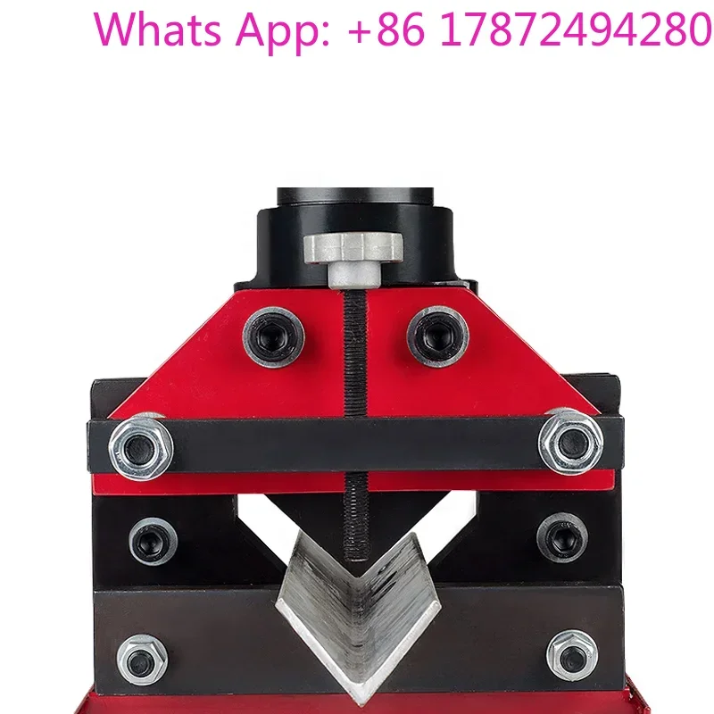 CAC-110 Split Bus Processing Machine Angle Steel Cutting Machine Hydraulic Angle Iron Cutters Hydraulic Cutting Tool