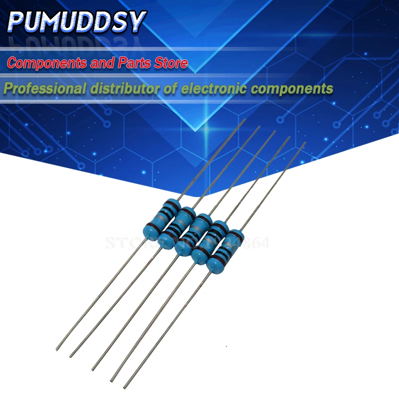 50PCS 1/2W Metal Fi…