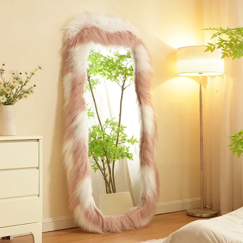Floor Mirrors Full Body Light Makeup Mirror Wall Mirrors Bathroom Mirror Home Decor Room Decoration Modern Luxury Ground Large