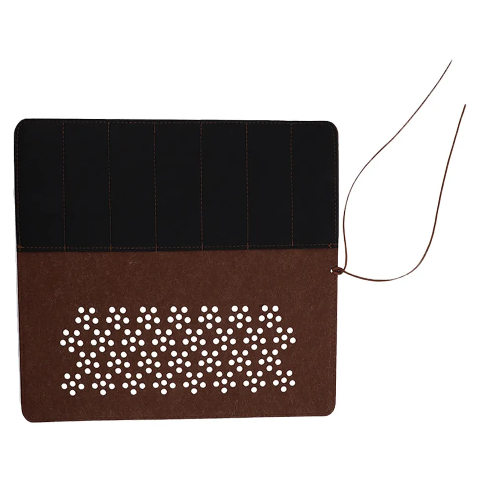 Felt Pen Sleeve Storage Bag for Calligraphy Brushes Fountain Pens Markers Portable Lightweight Minimalist Stationery Pouch Pen