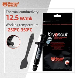Thermal Grizzly Kryonaut Compound Thermal Paste for GPU and CPU Cooler High-Performance Cooling Silicone Grease