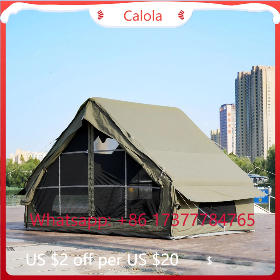 2025 Upgraded Automatic Inflatable Tent Waterproof Camping Equipment Complete Set
