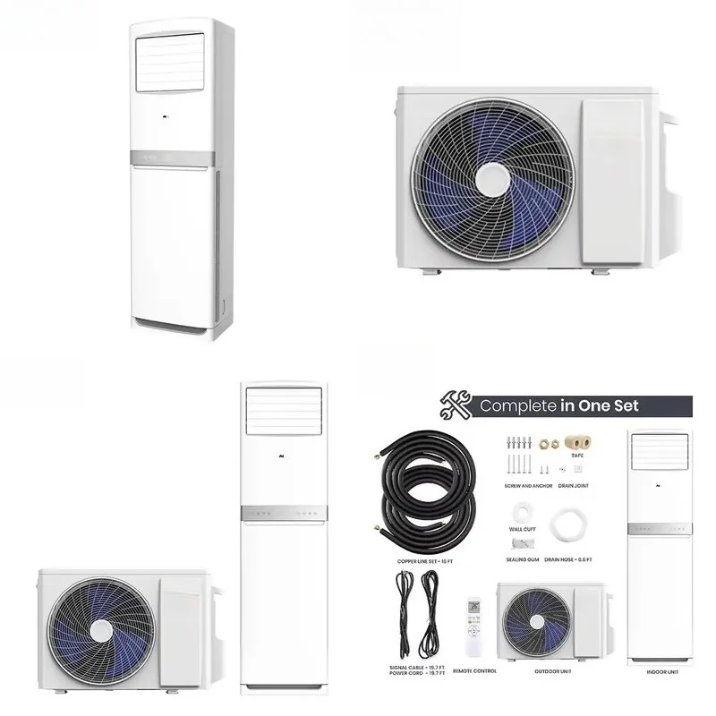 Floor Standing Air Conditioner Household 18-45k BTU Cabinet Air Conditioning Room 2HP/3HP/4HP/5HP Inverter Standing AC