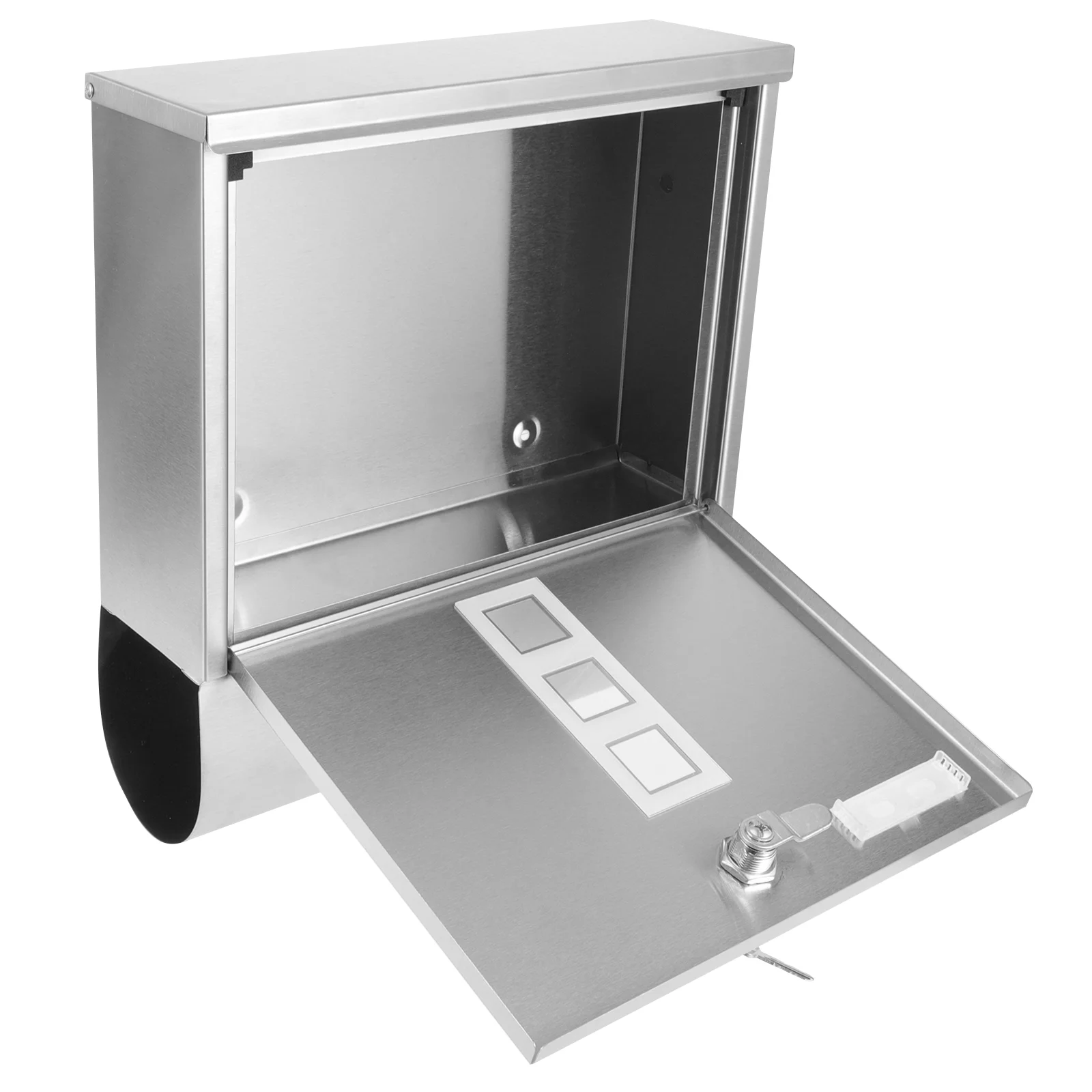 

Outdoor Rainproof Mailbox outside Mailboxes Stainless Steel Newspaper Office for House