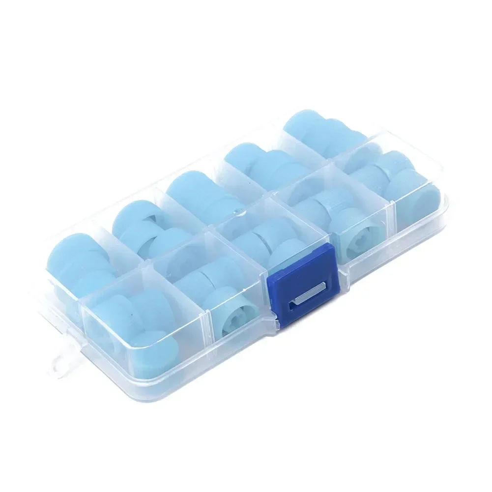 30pcs Tools AC Valve Cap Set Air Conditioner Refrigerant Car High Low Dust Cover Replacement High/Low Covers Accessories USEFUL