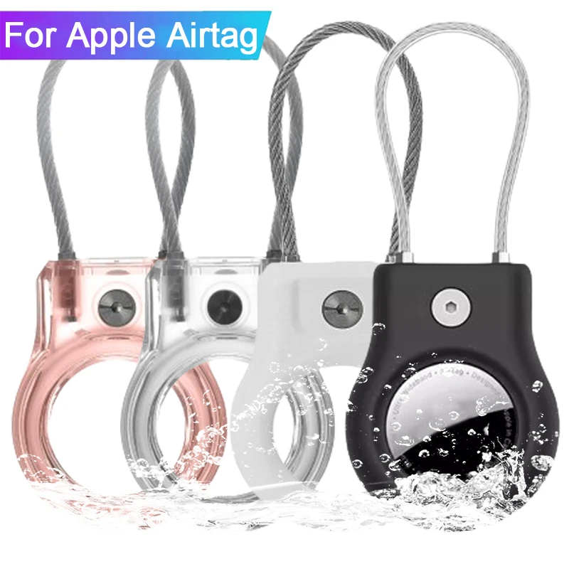 

Водонепроницаемый держатель для Airtag, Жесткий Чехол из поликарбоната для Apple Airtag, защитный чехол для ключей от потери домашних животных, GPS
