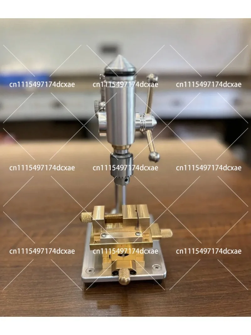 Mini Precision Bench Drill Press for Clock Maintenance, Small Drilling Machine for Micro Work