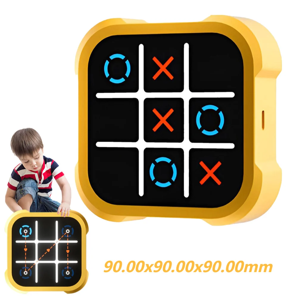 3 in 1 Handheld Puzzle Game Console for Educational and Memory Growth Chess Toys for Kids and Adults Birthday Gifts for All Ages