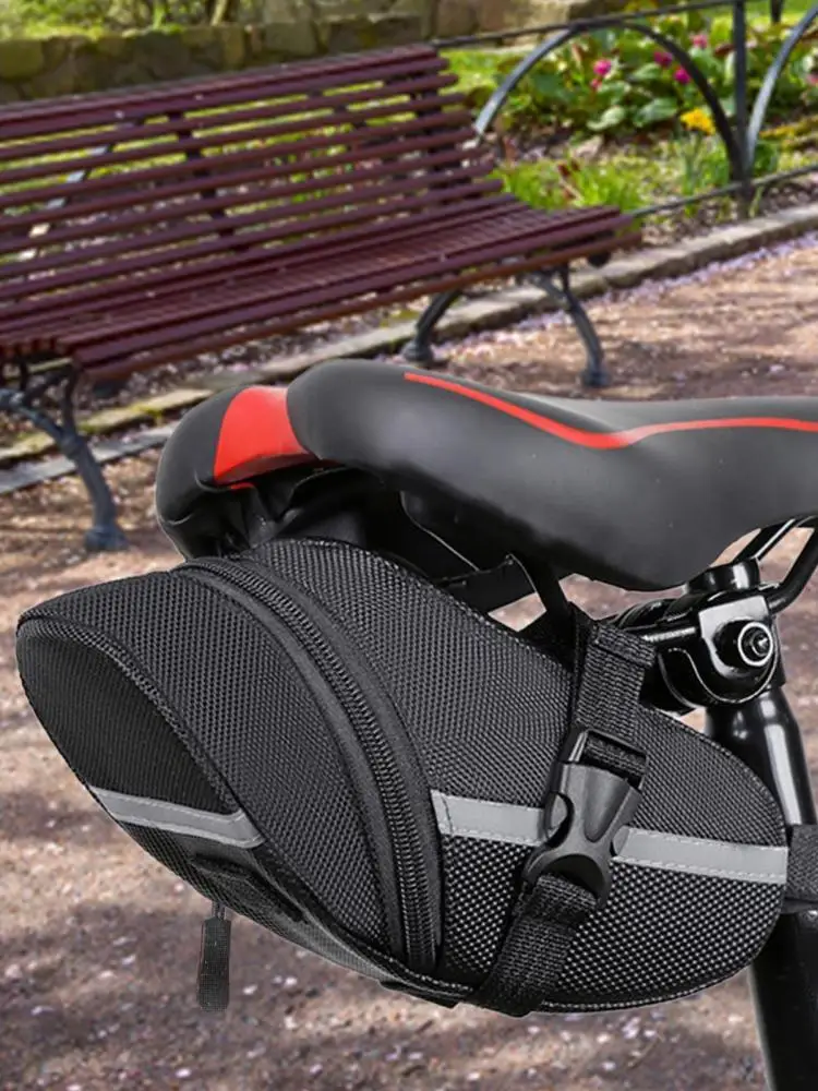 AliExpress DOMEN Bicycle Saddle Bag Bicycle Tail Bag WaterProof Mountain Bike Rear Bag Universal Bike Tail Bag Outdoor Bicycle Accessories