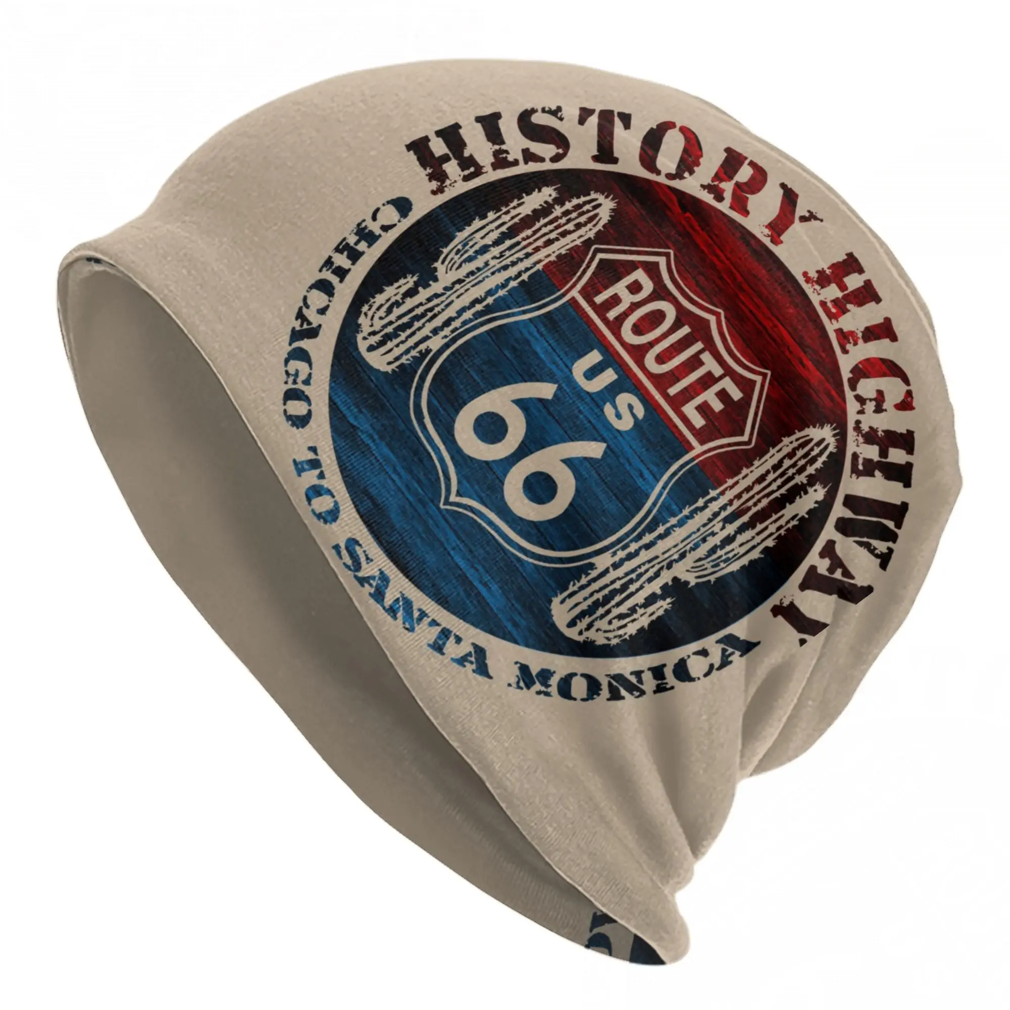 Route 66 The Great America Road Skullies Beanies Hat Highway