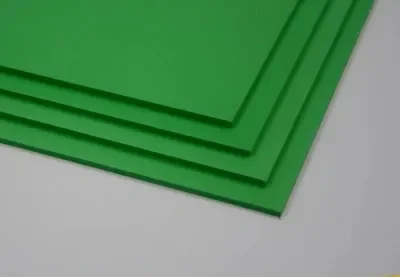 Panneau de mousse PVC, modèle en plastique mousse, 5 sortes de couleurs, épaisseur 3mm, 200x300mm, 2 pièces