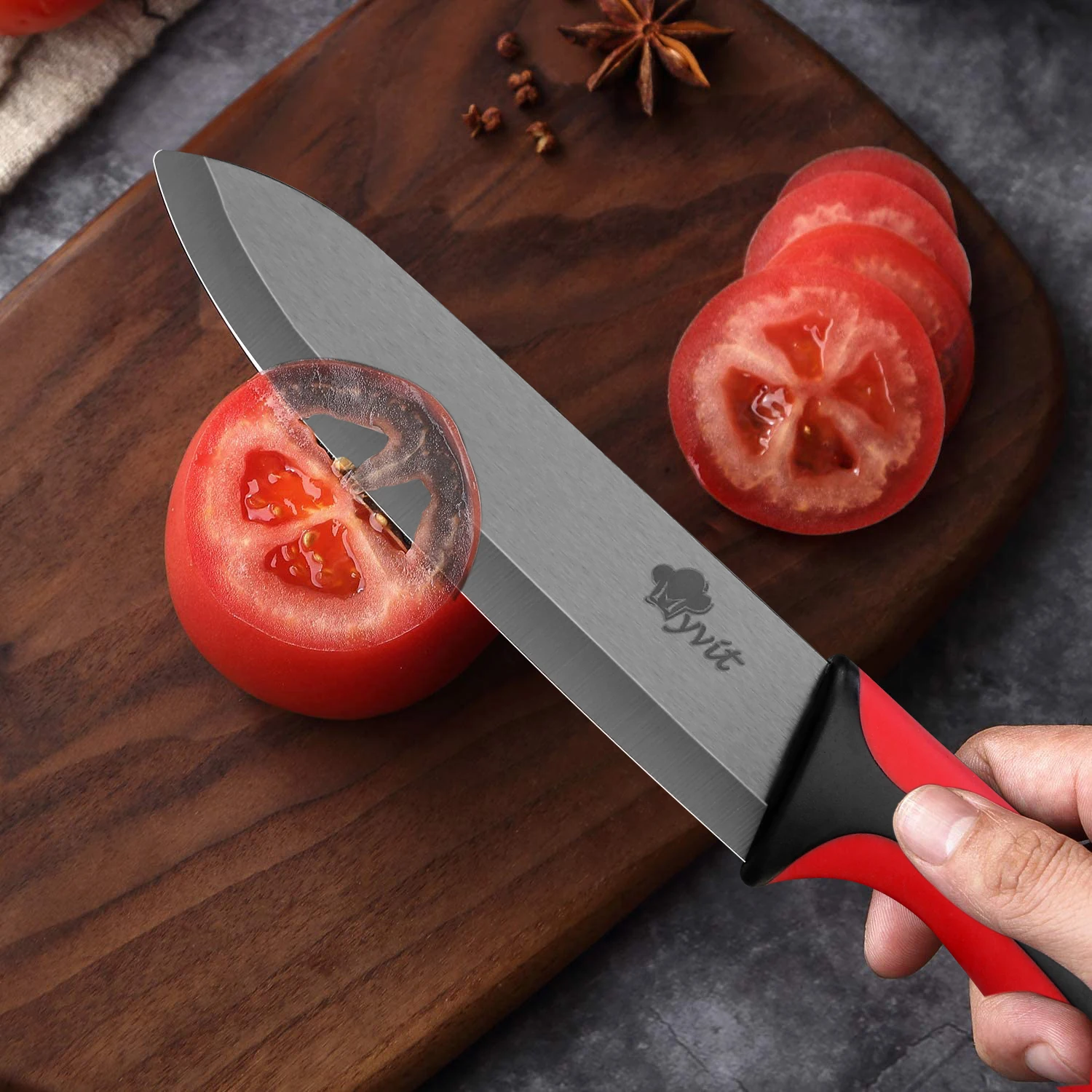 Ceramic Knife Set 6 inch Chef Paring Slicing Utility Zirconia Black Blade Vegetable Fruit Chef Kitchen Chef Knives