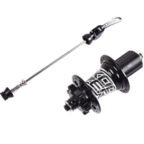 Koozer XM490 28 32 36 agujeros bujes de bicicleta 4 rodamientos bujes de freno de disco MTB buje de bicicleta de montaña trasero delantero 9*100mm o trasero 135x10mm