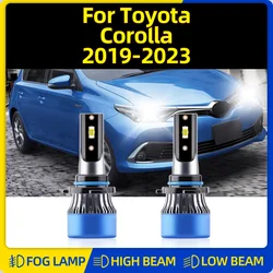 120W 9012 HIR2 LED Car Headlight Bulbs 20000LM Super Bright Turbo Auto Lights 12V For Toyota Corolla 2019 2020 2021 2022 2023