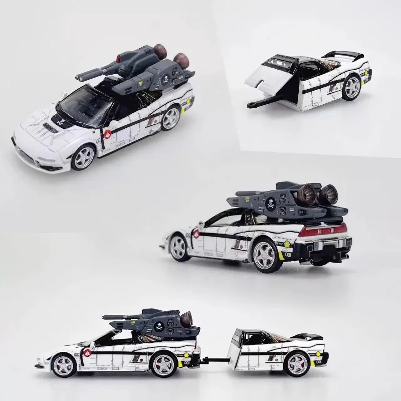 

В наличии: походный набор Honda NSX TRA 1:64, литая под давлением модель автомобиля из сплава, праздничная подарочная игрушка для мальчиков, декоративный предмет для взрослых.