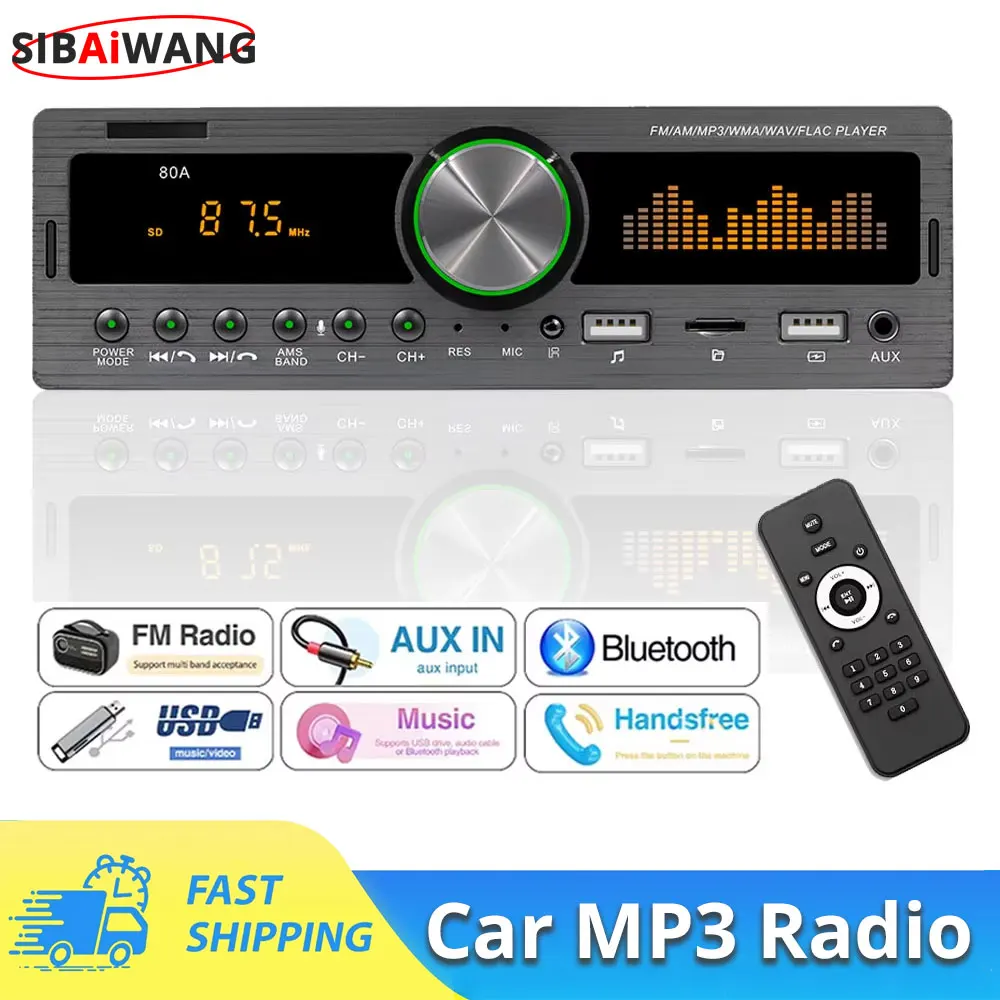 1 Din Car Radio 1Di…
