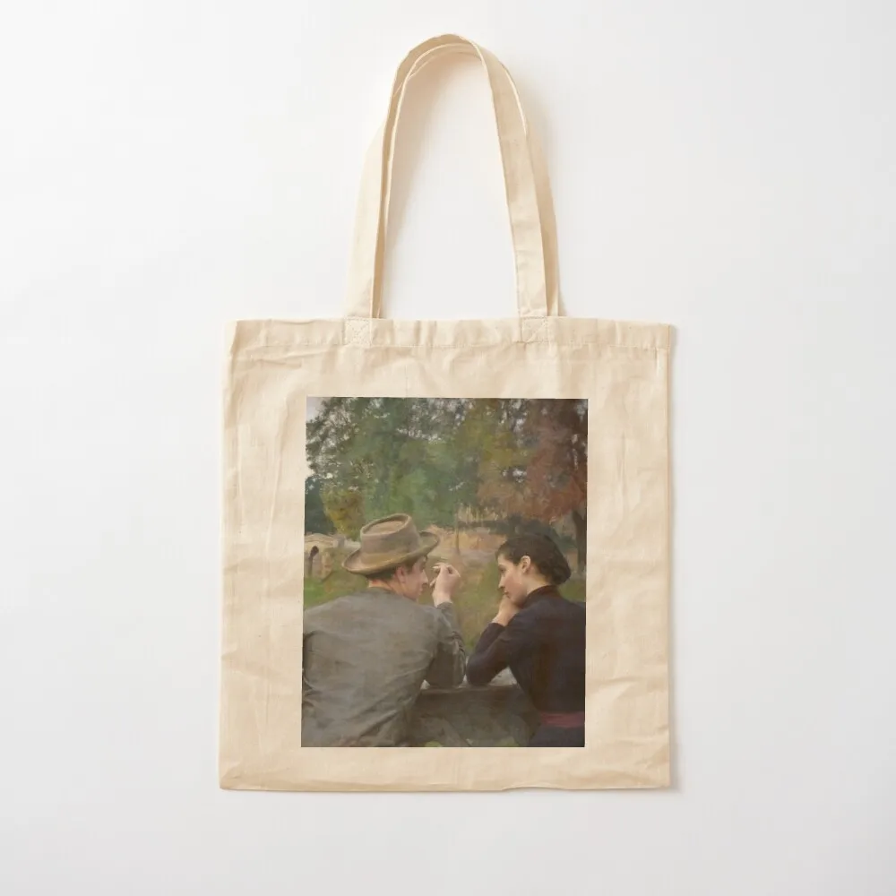 

Les Amoureux - The Lovers - Ã©mile Friant - 1888 Tote Bag
