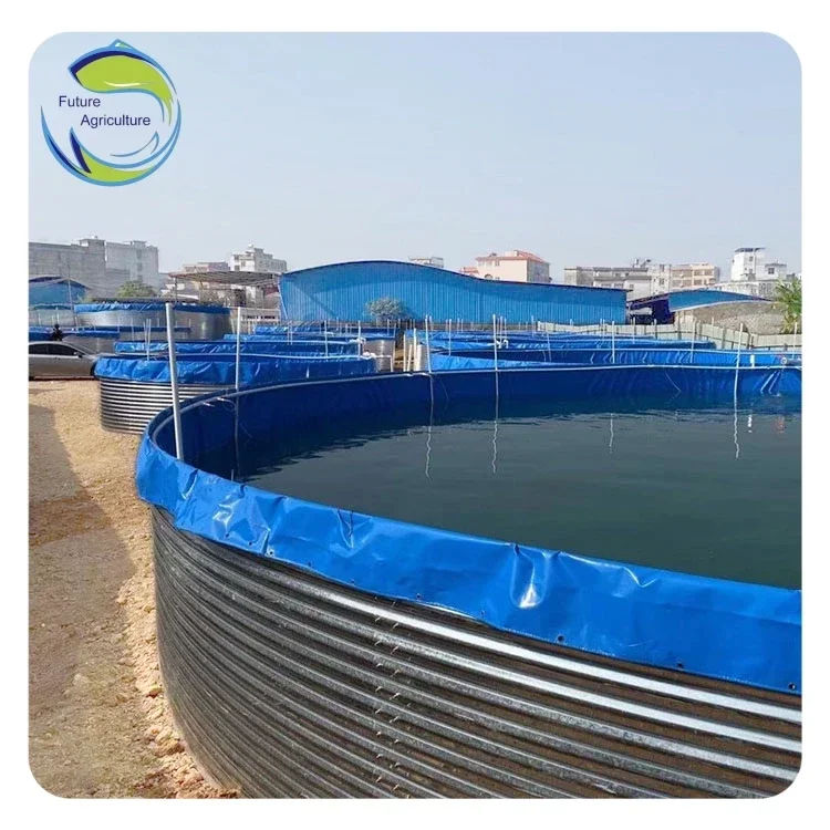 Large Plastic Fish Ponds High Density Fish Pool Farming Shrimp Salmon Tilapia Fish Tank