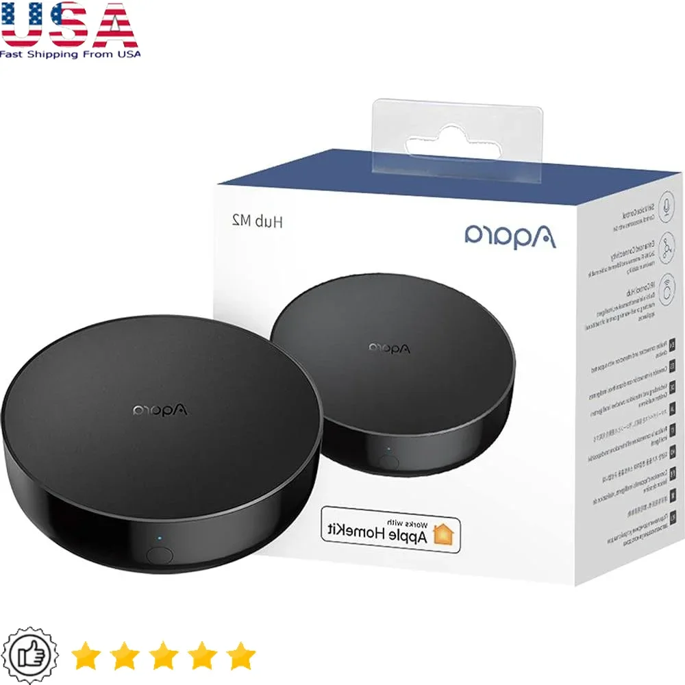 

Smart Hub M2 2,4 ГГц Wi-Fi Умный домашний мост Сигнализация ИК-пульт дистанционного управления Домашняя автоматизация Поддержка Alexa Google Assistant IFTTT