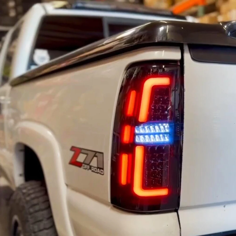 

for Chevy 1999-2002 Silverado 1500 2500/ 2001-2003 Silverado 3500 LED Tail Light Rear Brake Reverse Turn Signal Light