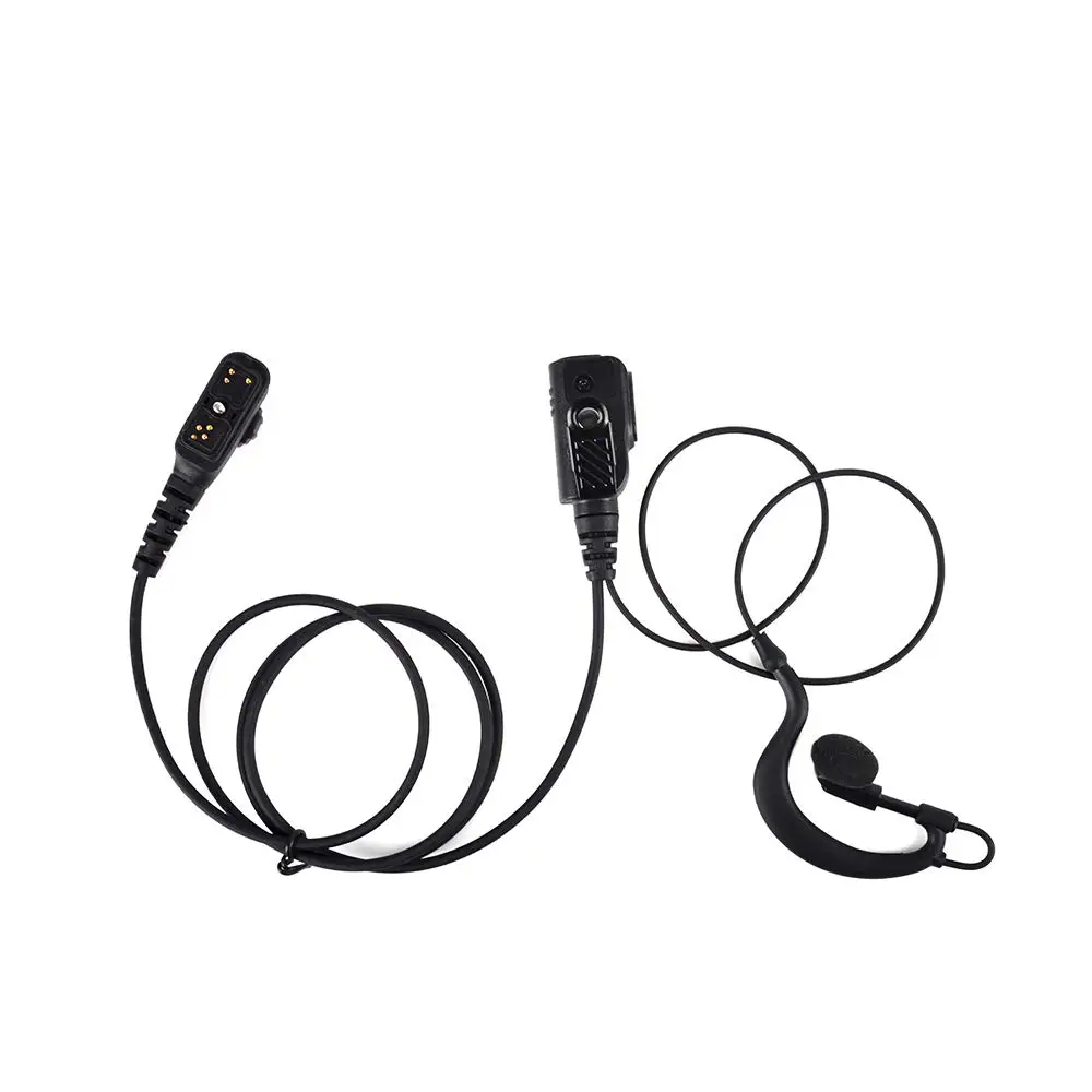 Headset Microphone For Hytera Walkie Talkie Earpiece PD700 PD780 PT580H PT-580 PDD702 PD702G PD752 PD752G PD782 Radio Headphones