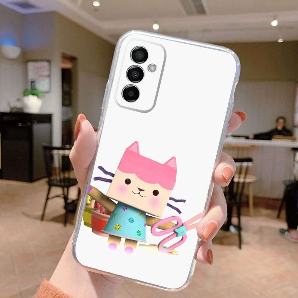 Cartoon G-Gabbys Dollhouse Phone Case Silicone For Samsung S30,S23,21,22,20 Ultra,S20 FE lite,S10,9,PIus Note20ultra Cover Clear