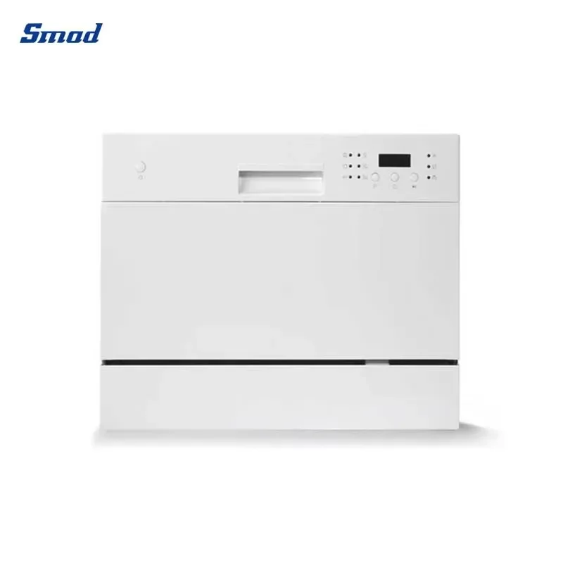 For Minimum Dishwasher Automatic Desktop Dishwasher Compact Countertop Dish Washer Machine Small Space Saving Home Kitchen