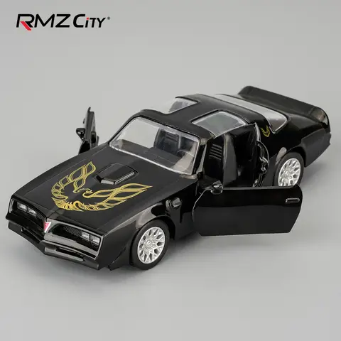 1:36 RMZCITY  Pontiac Firebird Alloy Model Toy Car Diecast Pull Back Metal Collection Children Toys Gift