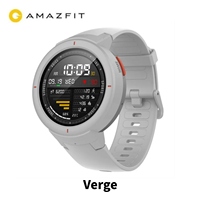 Original Amazfit Verge Global Version Smartwatch 1.3-inch AMOLED Screen Dial & Answer Calls GPS Smart Watch 99%New